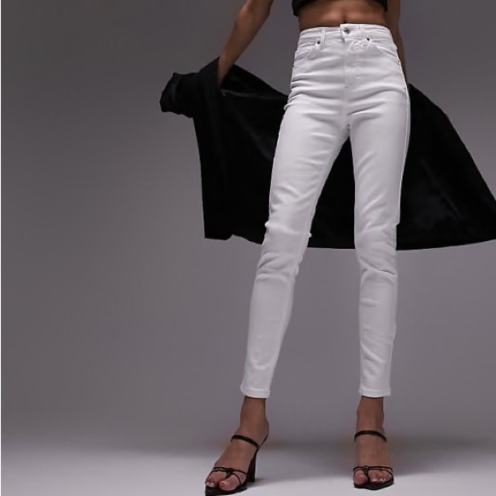 Topshop Jamie Moto Denim Jeans